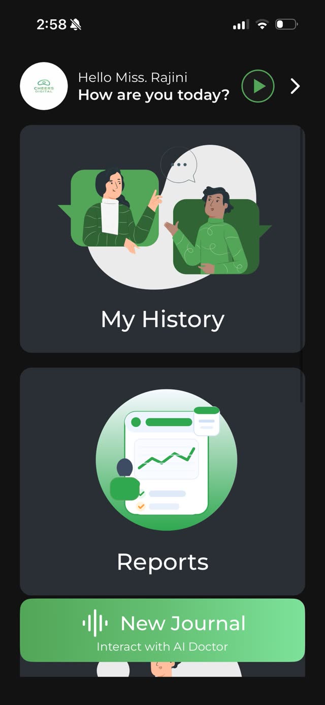 Clinical recovery & patient wellbeing — in your pocket — Your health home